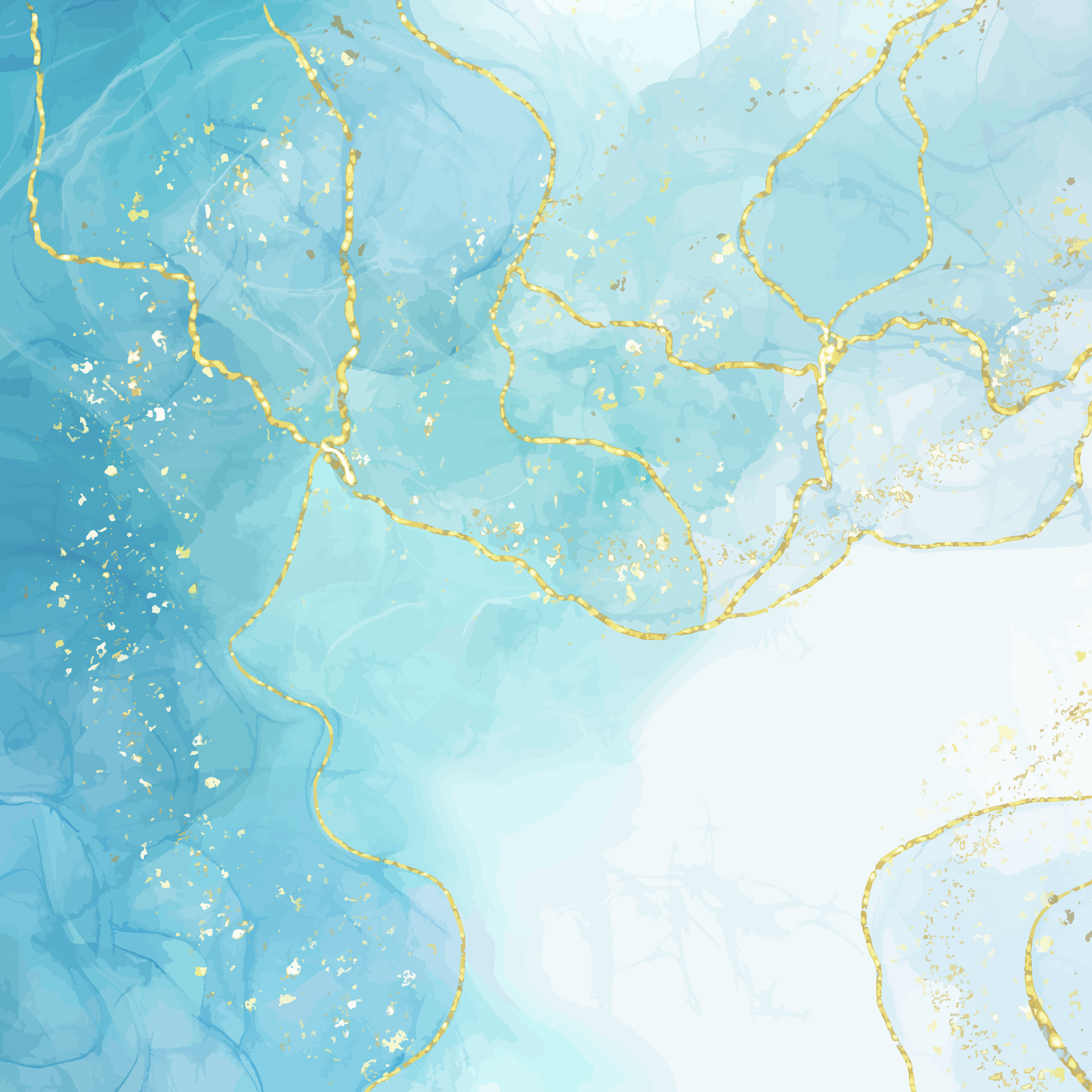Blue Watercolor Background